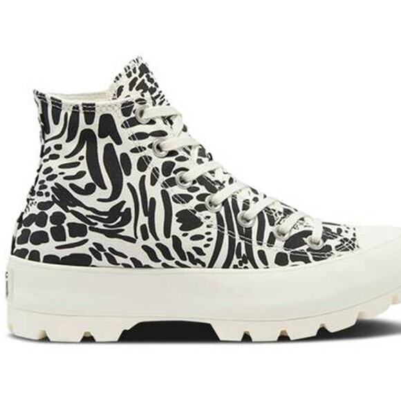 Converse Platform Sneaker Chuck Taylor All Star Lugged High Top Black 7 - Picture 1 of 7